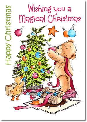 Magical Christmas Rubber Stamp Colletion / Sellos de Goma Navidad Mágica Descontinuado Crafter&