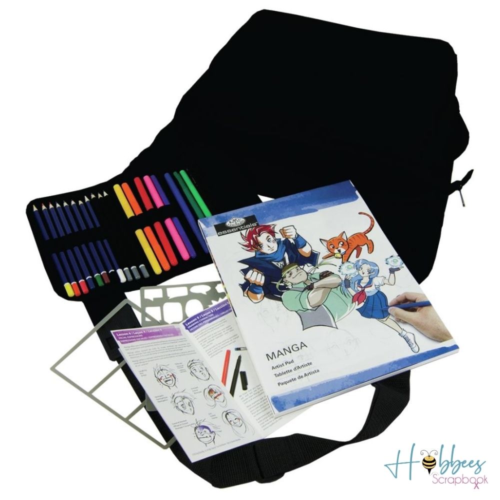 Manga Satchel Artist Pack / Set de Dibujo para Manga Descontinuado Royal Langnickel
