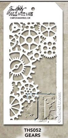 Gears Stencil / Plantilla de Engranajes Descontinuado My Favorite Things