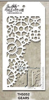 Gears Stencil / Plantilla de Engranajes