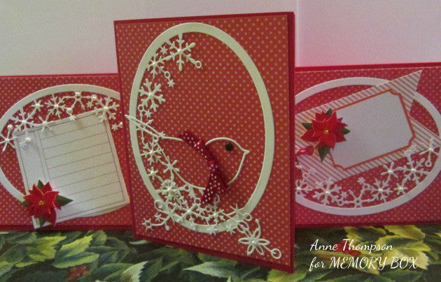 Mara Bird  Die / Suaje de Pajarito Navideño Dados de Corte / Suajes / Troqueles Memory Box