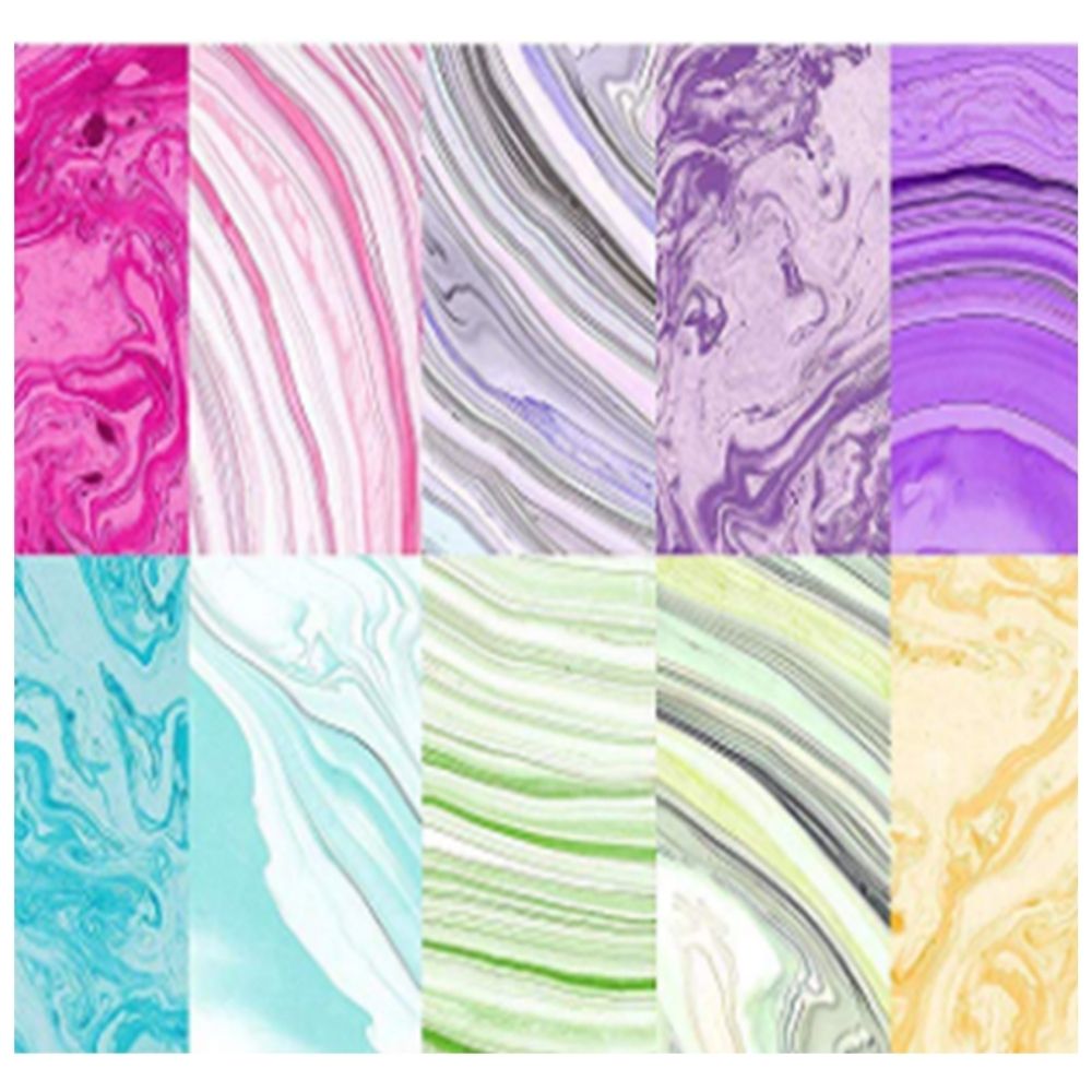 Marble Cardstock / Block de Cartulina Colores Mármol Papel Colorbok