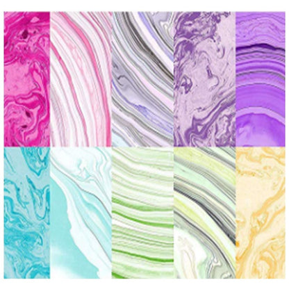 Marble Cardstock / Block de Cartulina Colores Mármol Papel Colorbok