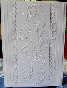 Embossing Folder In Butterflies Border / Folder de Grabado Borde de Mariposas Descontinuado Darice