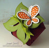 Butterflies Dies &amp; Stamps / Set de Suajes y Sellos de Polímero de Mariposas