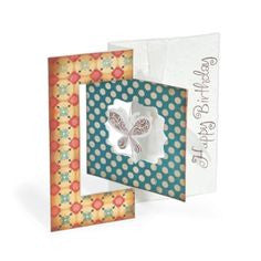 Butterflies Dies &amp; Stamps / Set de Suajes y Sellos de Polímero de Mariposas Dados de Corte / Suajes / Troqueles Sizzix