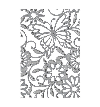 Shapeabilities Expandable Pattern Dies Butterfly Magic / Suajes de Corte Fondo de Mariposas Descontinuado Spellbinders