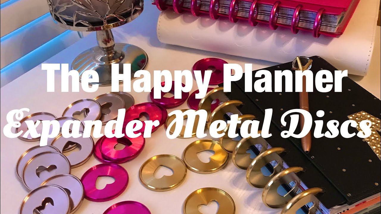 Happy Planner Expander Discs / Anillos para Libreta o Agenda DESCONTINUADO Me &amp; My Big Ideas