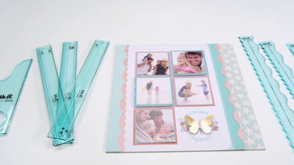 Tear Guides / Guias para Cortar Rasgando el Papel Descontinuado We R Memory Keepers