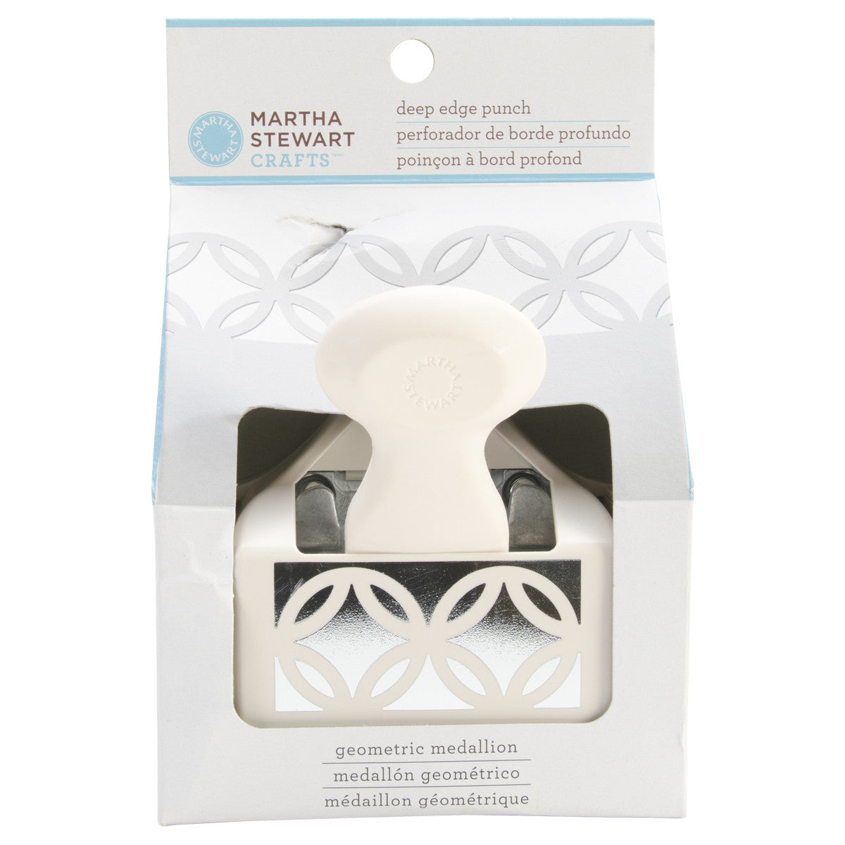 Geometric  Medallion  Edge Punch / Perforadora Orilla Profunda Madallon Geometrico Descontinuado Martha Stewart