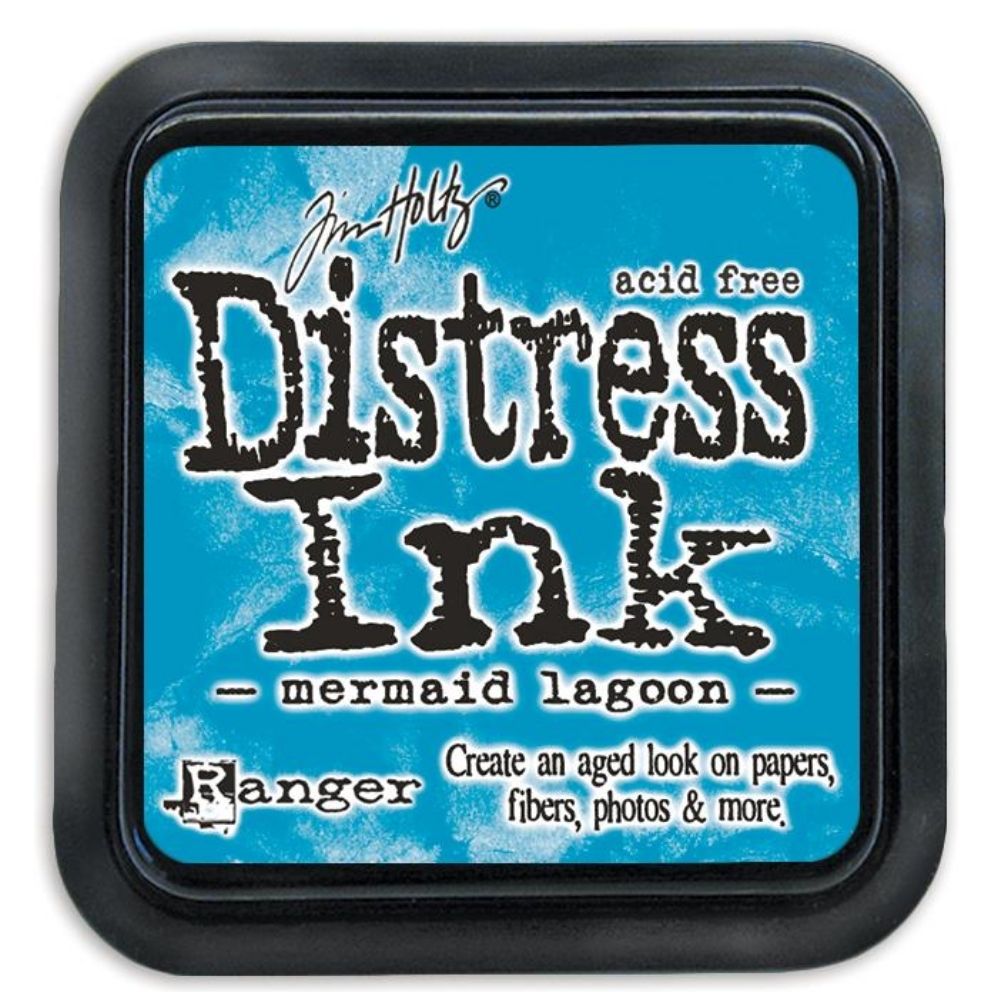 Tim Holtz Distress Mermaid Lagoon / Tinta para Sellos Tintas Ranger