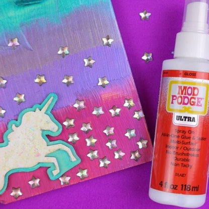 Mod Podge Ultra Gloss / Sellador en Spray Brilloso Adhesivos / Pegamentos Plaid