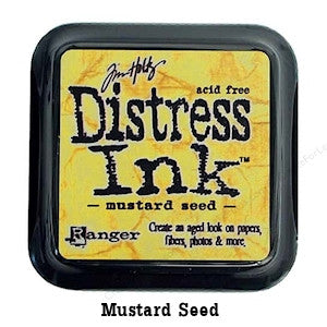 Tim Holtz Distress Mustard Seed / Tinta para Sellos Tintas Ranger