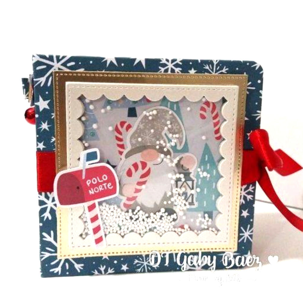 Kit de Papel Cartulina Navidad Mágica Papel Memory Kits