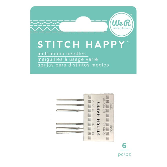 Stitch Happy Needles / Agujas Para Máquina de Coser Stitch Happy Repuestos We R Memory Keepers