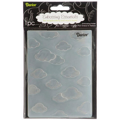 Embossing Cloudy Sky / Folder de Grabado Nubes Descontinuado Darice