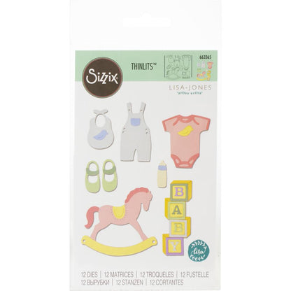 Thinlits New Baby Die / Suaje de Nuevo Bebé Descontinuado Sizzix