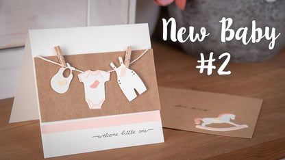Thinlits New Baby Die / Suaje de Nuevo Bebé Descontinuado Sizzix