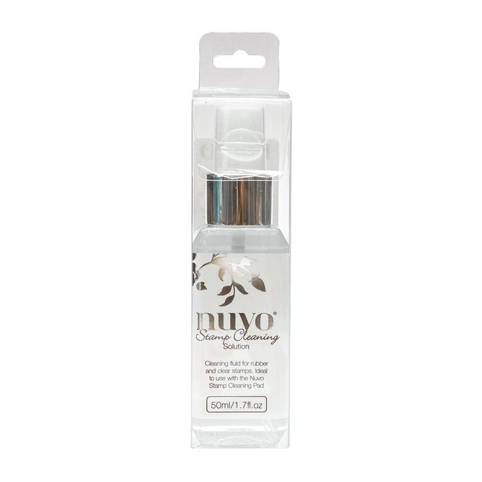 Nuvo Stamp Cleaning Solution 2oz  / Solución Limpiadora para Sellos Tintas Nuvo