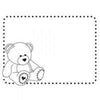 Embossing Baby Bear / Folder de Grabado Marco de Osito
