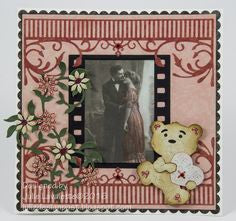 Suaje de Corte de Oso / Be Mine Teddy Bear Descontinuado Cheery Lynn Designs