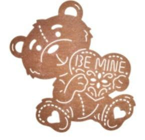 Suaje de Corte de Oso / Be Mine Teddy Bear Descontinuado Cheery Lynn Designs