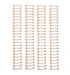 Cinch Wires Rose Gold 1" / 4 Arillos Oro Rosado Arillos para Engargolar We R Memory Keepers