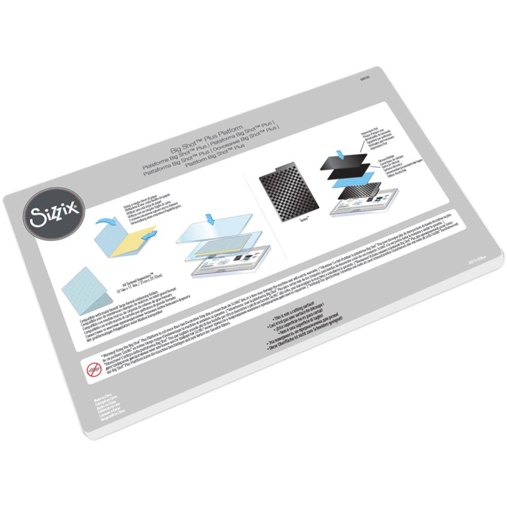 Big Shot Plus Pads Set / Paquete de Placas para Big Shot Plus Descontinuado Sizzix