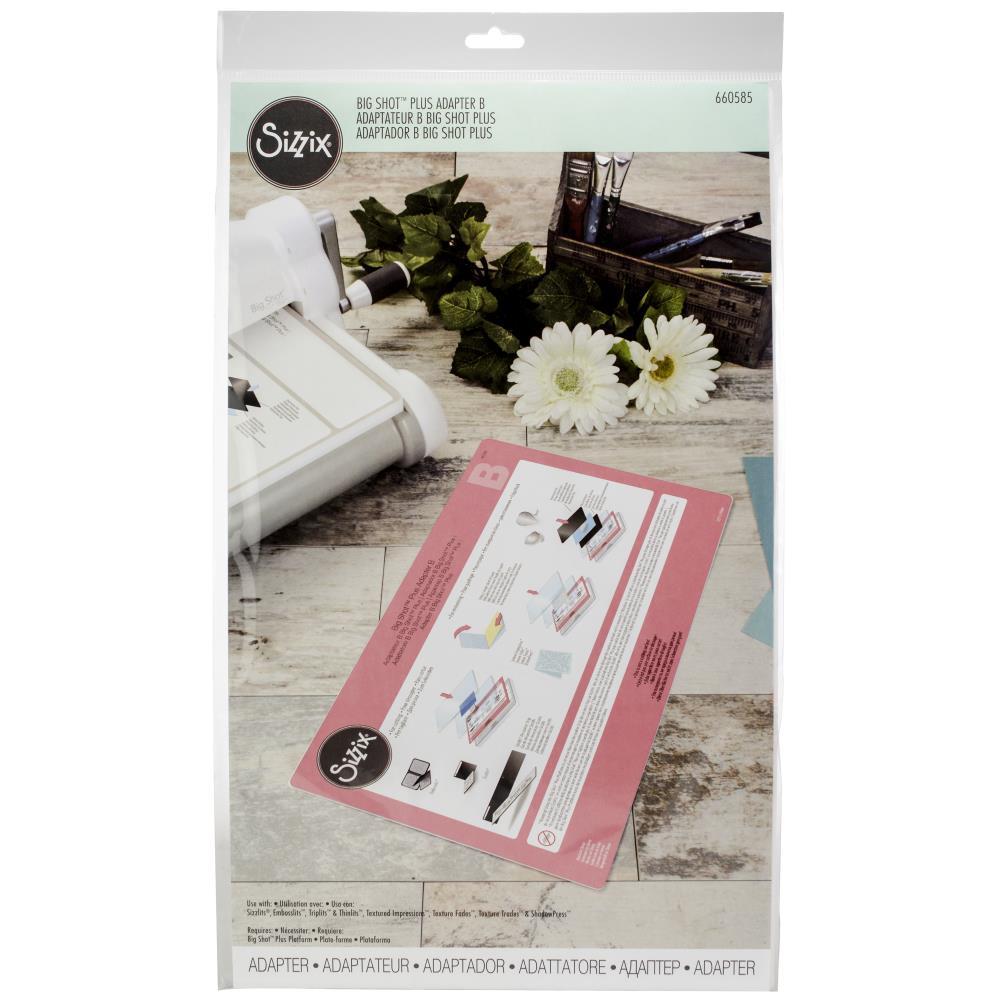 Big Shot Plus Pads Set / Paquete de Placas para Big Shot Plus Descontinuado Sizzix