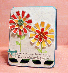 Bold Pop Designs Dies &amp; Stamps / Set de Suajes y Sellos Naturaleza Descontinuado Sizzix