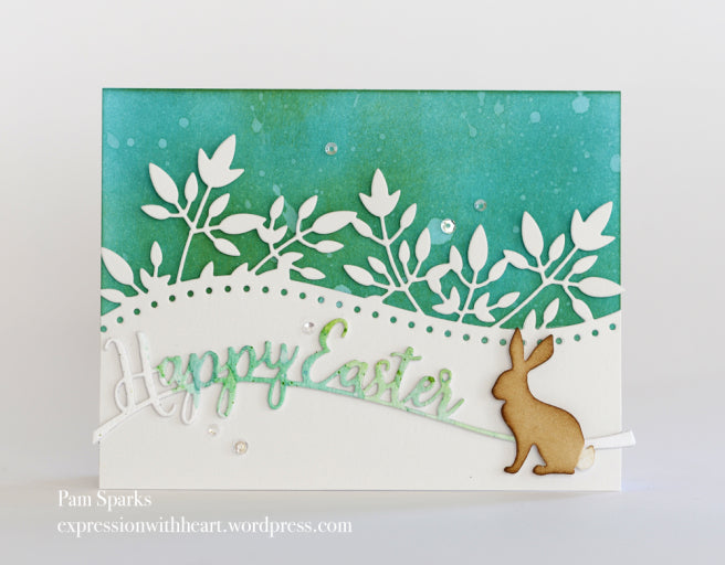 Freida Curve Die / Suaje de Corte Orilla Curva con Hojas Descontinuado Poppy Stamps