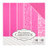 Dark Pink Patterned Cardstock / Cartulina Decorada Rosa 60 Hojas Descontinuado Core&