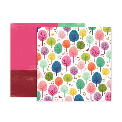 Truly Grateful Paper Pad / Block de Papel Colección Agradecimiento Descontinuado Pink Paislee