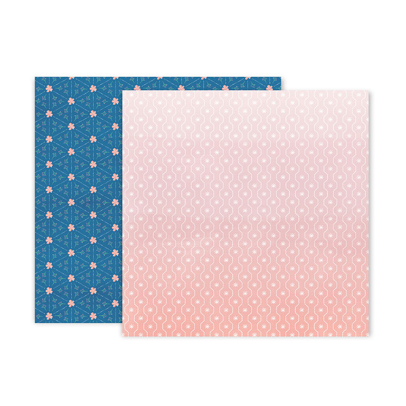 Truly Grateful Paper Pad / Block de Papel Colección Agradecimiento Descontinuado Pink Paislee