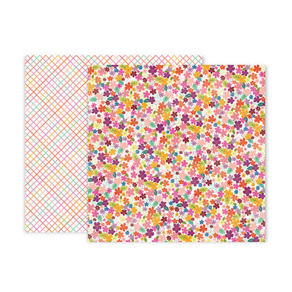 Truly Grateful Paper Pad / Block de Papel Colección Agradecimiento Descontinuado Pink Paislee