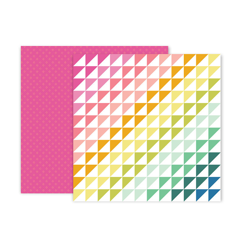Truly Grateful Paper Pad / Block de Papel Colección Agradecimiento Descontinuado Pink Paislee
