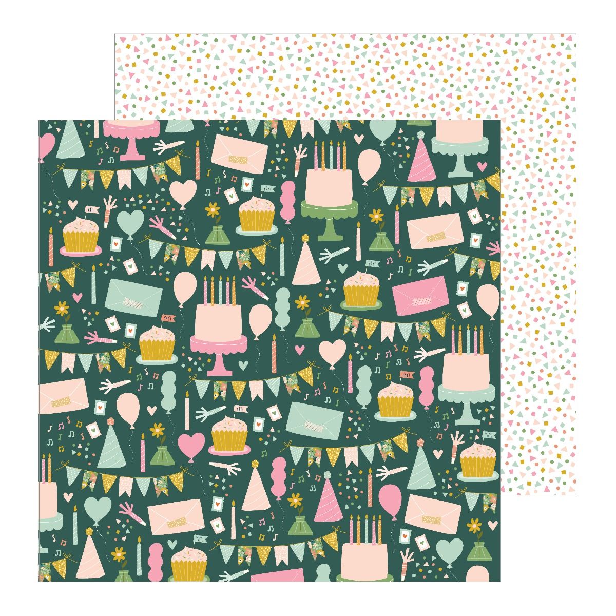 This is family Paper Pad / Block de Papel Decorado Papel American Crafts