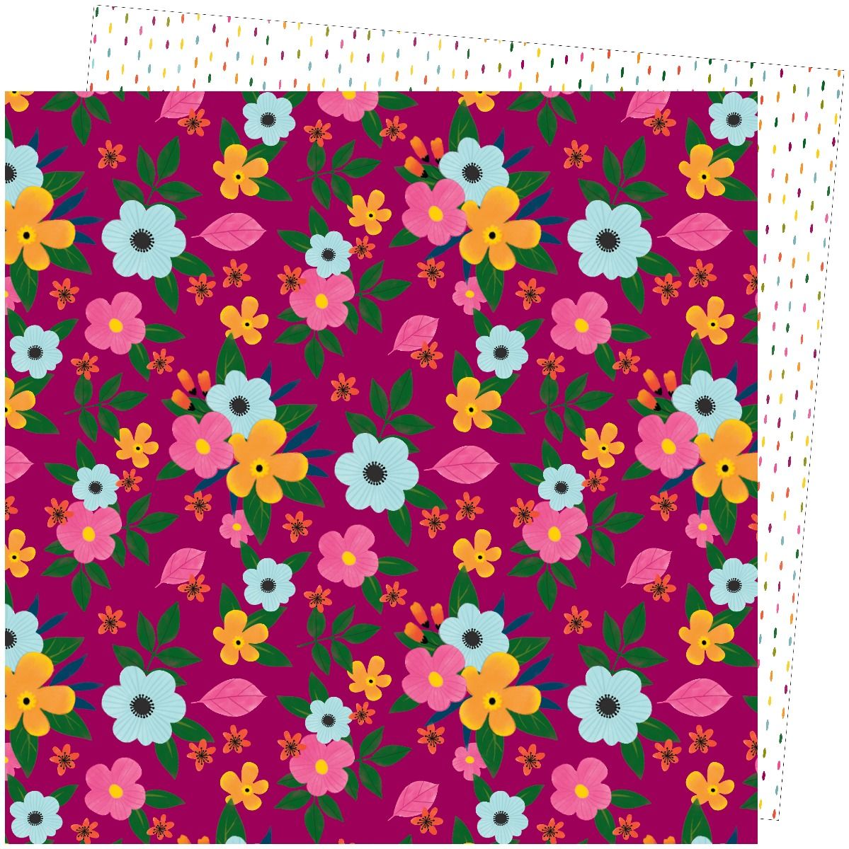 Slice of Life Paper Pad / Block de Papel Decorado Descontinuado Pebbles