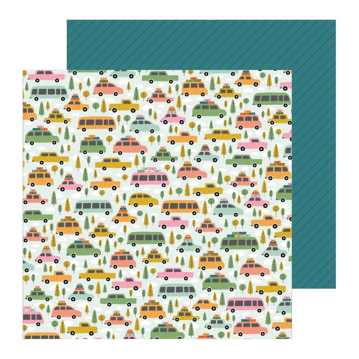 This is family Paper Pad / Block de Papel Decorado Papel American Crafts