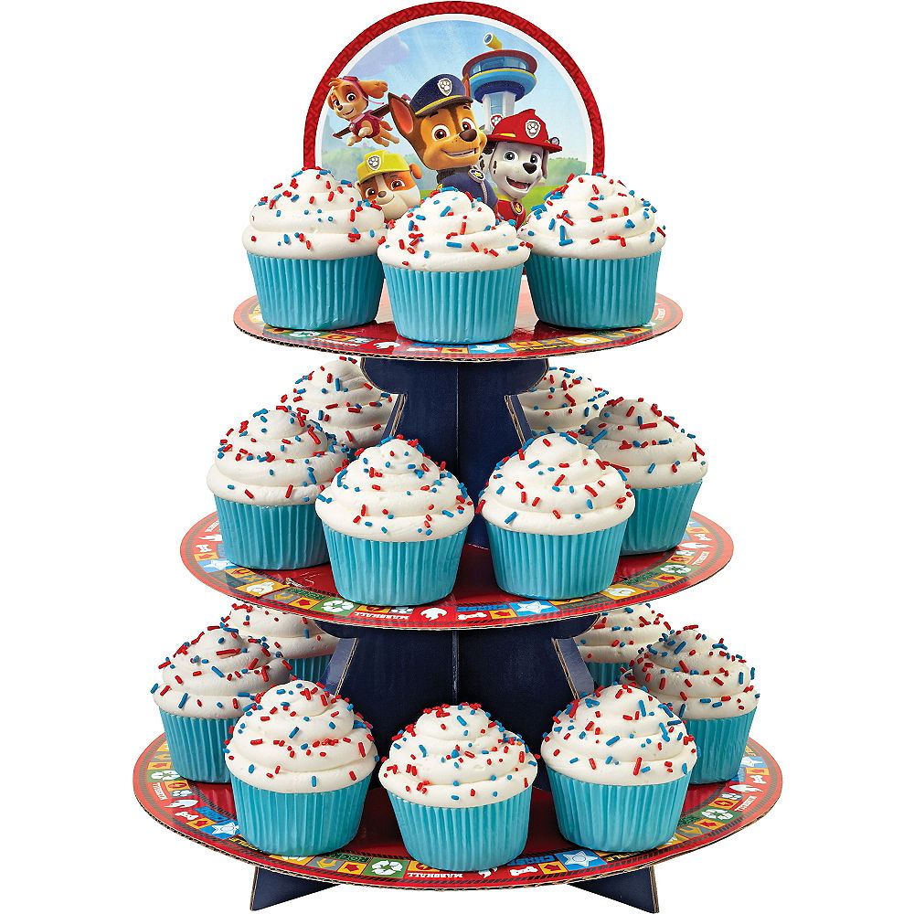 Paw Patrol Treat Stand / Porta Pastelitos Paw Patrol Accesorios Wilton