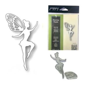 Dancing Faerie Dies / Suaje de Hada Descontinuado Poppy Stamps