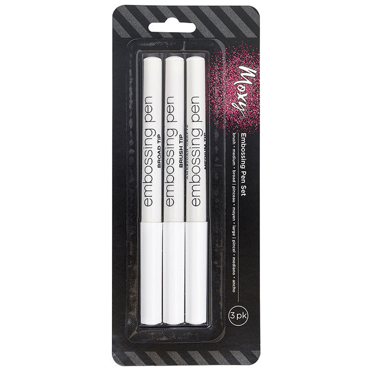 Moxy Embossing Pens / Plumones Para Embossing Marcadores &amp; Plumones American Crafts