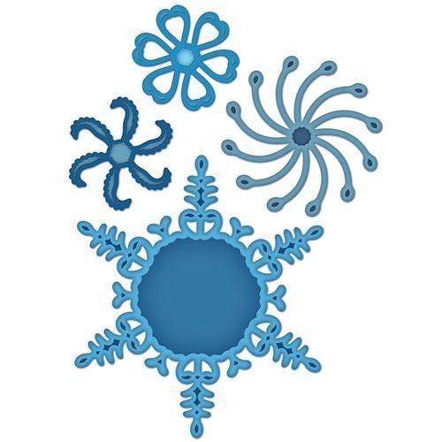 Suaje de Corte de Copo de Nieve 2011 / 2011 Snowflake Pendant Dados de Corte / Suajes / Troqueles Spellbinders