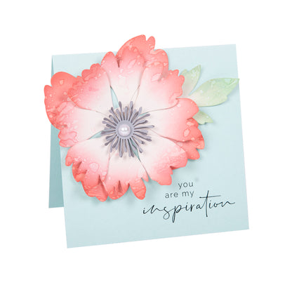 Thinlits Peony Die / Suaje Flor Peonia Descontinuado Sizzix