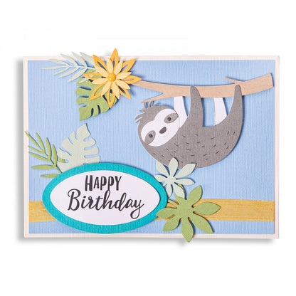 Thinlits Sloth Die / Suaje de Perezoso Dados de Corte / Suajes / Troqueles Sizzix