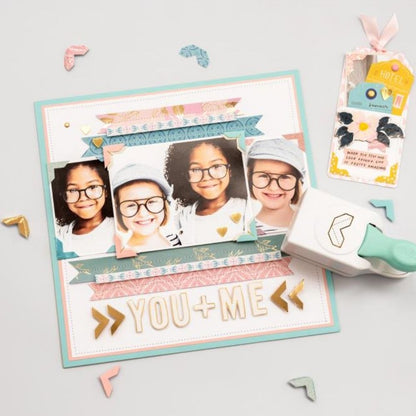 Embossing Punch Photo Corners / Perforadora de Esquinas para Fotos Perforadoras We R Memory Keepers