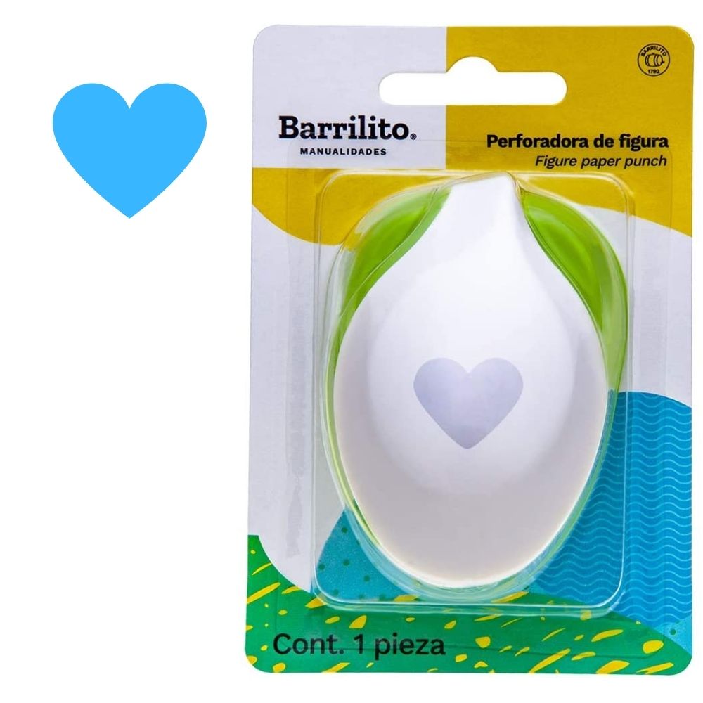 Perforadora de Corazón 5 cm Perforadoras Barrilito