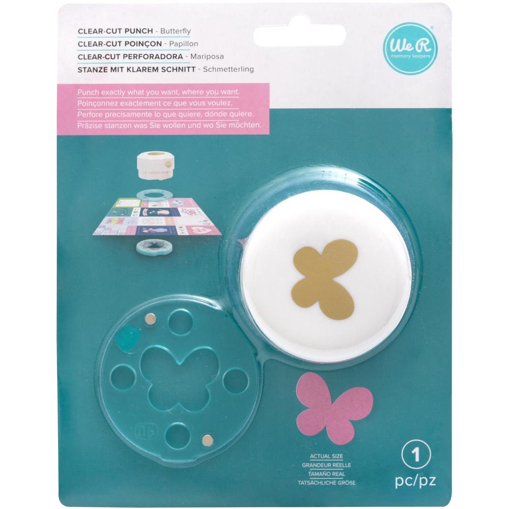 Clear Cut Punch 1" Butterfly / Perforadora de Mariposa Perforadoras We R Memory Keepers