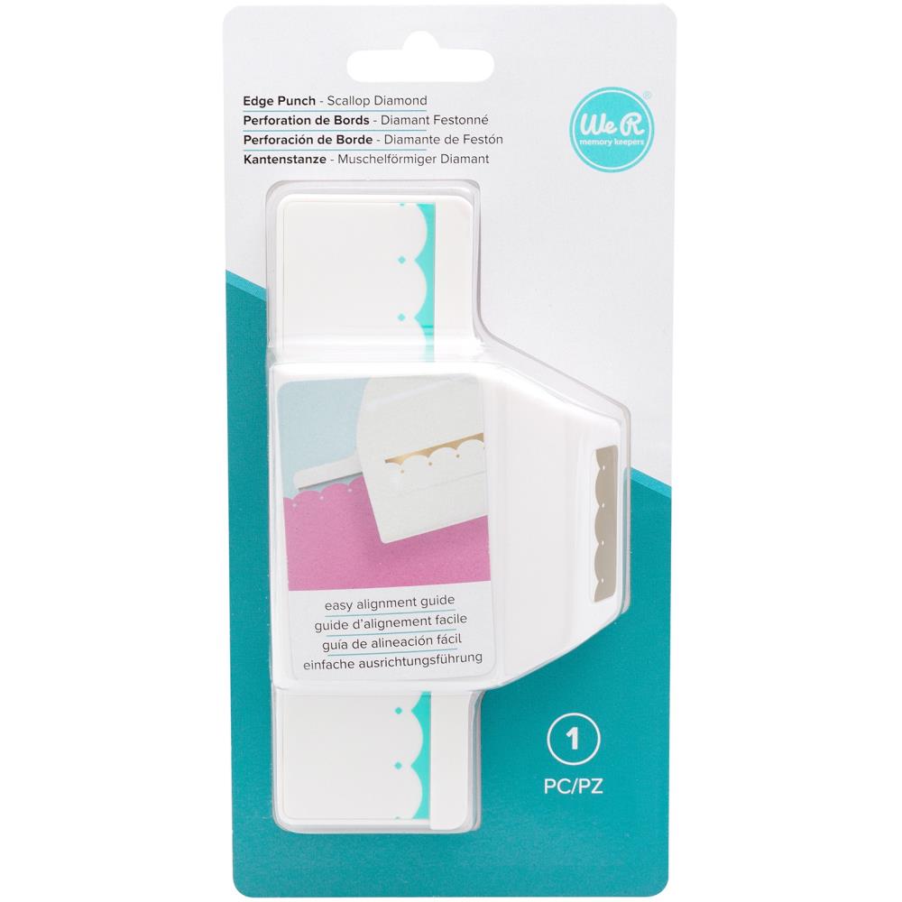 Edge Punch Scallop Diamond / Perforadora de Onditas con Diamantes Perforadoras We R Memory Keepers