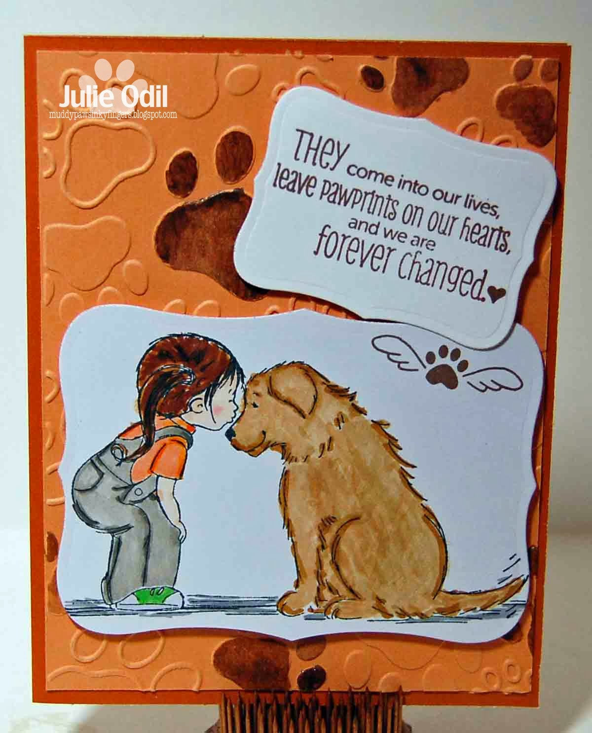 Embossing Paw Print Background / Folder de Grabado Patitas de Perro Descontinuado Darice